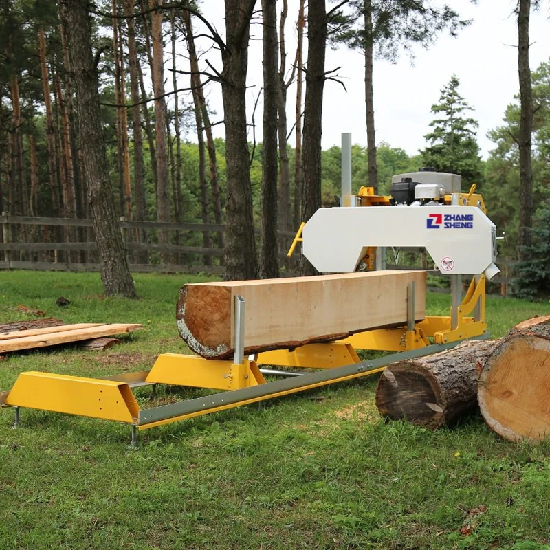large horizontal diesel bandsaw mills portable wood cutting band saw sawmill