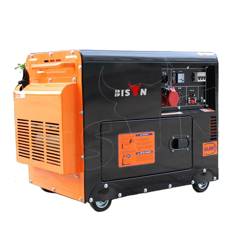 Bison Open Type Small Silent 3kw 4kw 5kw 6kva Generators Diesel Power Welding Machine Diesel Generators For Sale In Lebanon