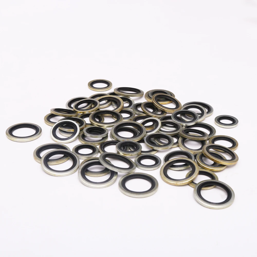 Manufacturers Standard Parts Compound Gasket Metal Seals Adhesive Gasket Combination Oil Seal