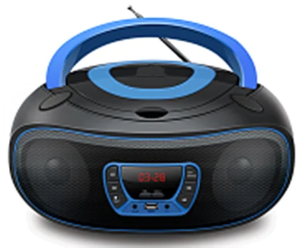 Portable LCD Display Top loading CD Player Compatible With CD/CD-R/CD-RW  MP3 PLL Radio Player CD Boombox