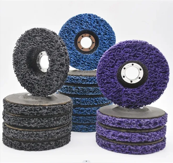 125MM Manufacturers wholesale clean disc diamond  metal grinding disc Stripping Disc car paint rust removal