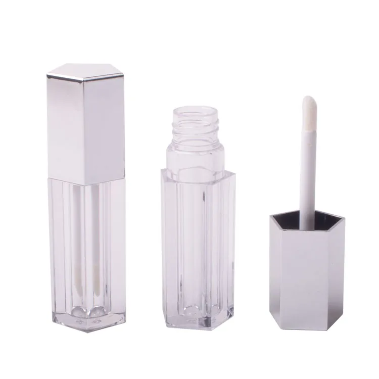 Онлайн в наличии, розовое золото, пустой тюбик для блеска для губ, высокое качество, 5 мл, контейнер для блеска для губ, контейнер для жидкой губной помады