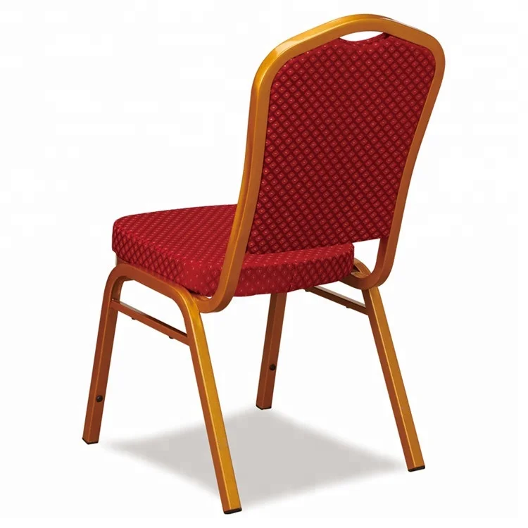 Nude Packing Stackable Fabric Banquet Court Church Hotel Chairs Wholesale Wedding and Event Catering Chair