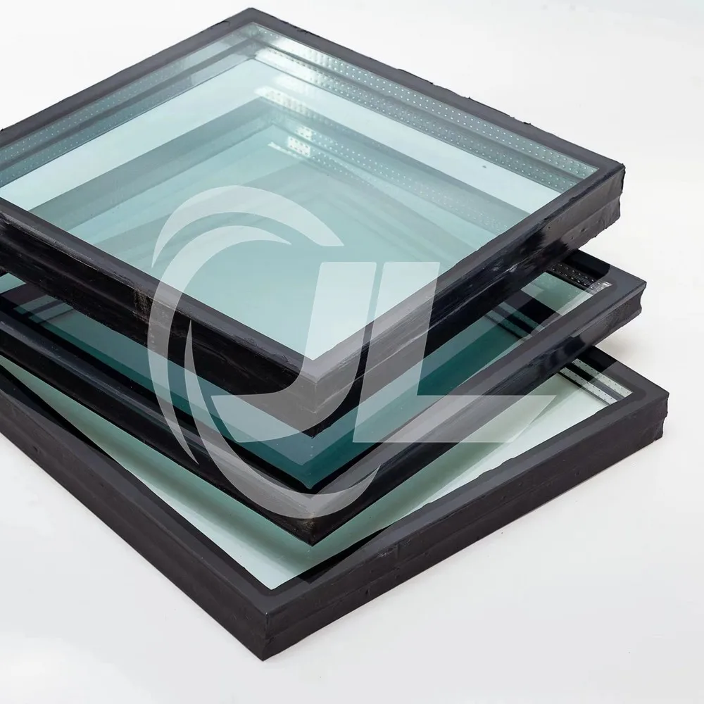 8mm insulated double glazing with seal panels insulated glass toughened building glass  for doors