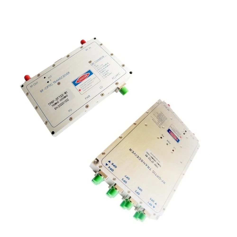 TPRF-20470-M8 400-470MHz UHF Walkie Talkie Signals RF over Fiber Module for Te tra Repeater