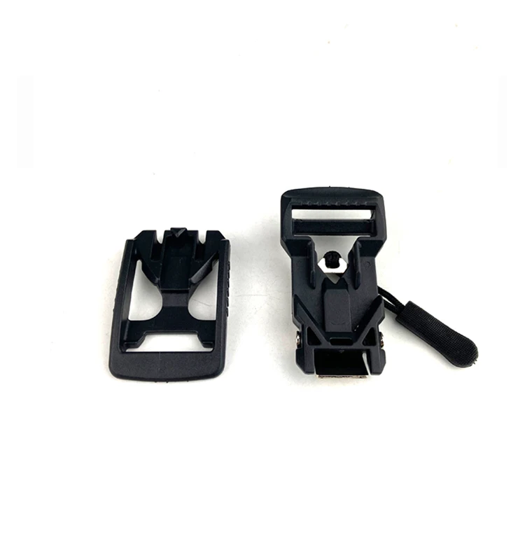 2021 New Design Utility Bag Parts Belt Buckle Magnet Belt Buckle Clear Plastic Eco-friendly Customized ISO Quick Release Buckle