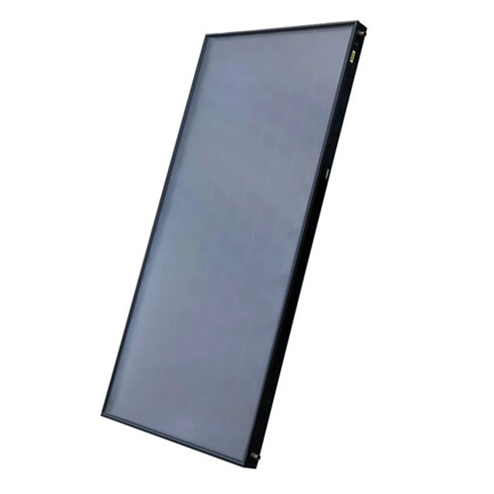 High Efficiency Solar Thermal Flat Panel Solar Water Heater System Black/Blue Film Flat Plate Solar Collector