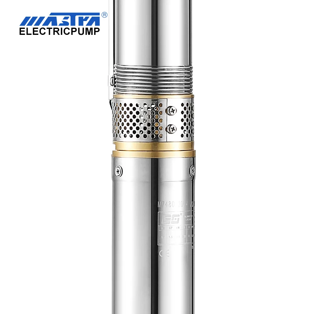  Best Brands Mastra bomba submersa 1.5 hp deep well 2hp 1.5kW head 150 meter pump 3 inch submersible