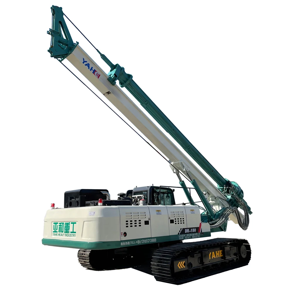 ISO certified small Crawler typ hydraulic rotary drilling rig  Borehole Drilling Machine/Hydraulic Multifunctional Drill Rig