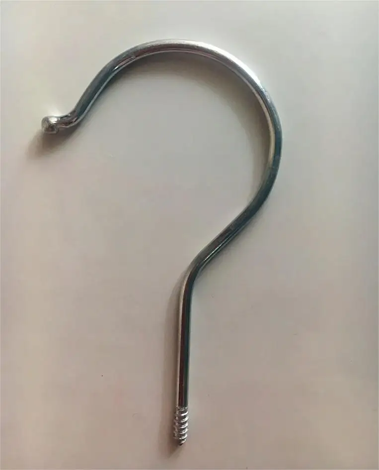 Bright Chrome Plated Hook Hanger Accessory for Wood Hangers connect