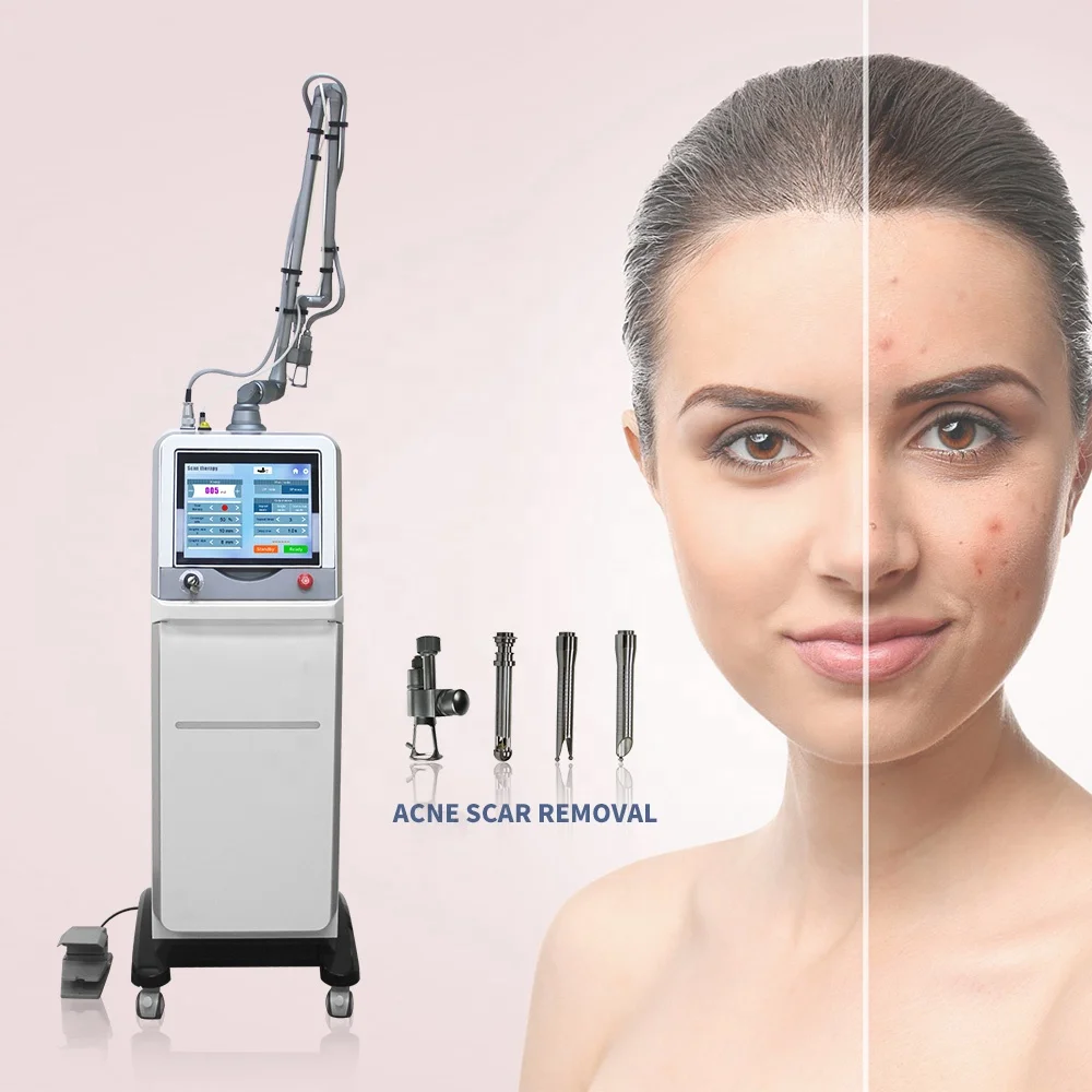 ce approved Collagen contracting warts removal CO2 fraction laser machine