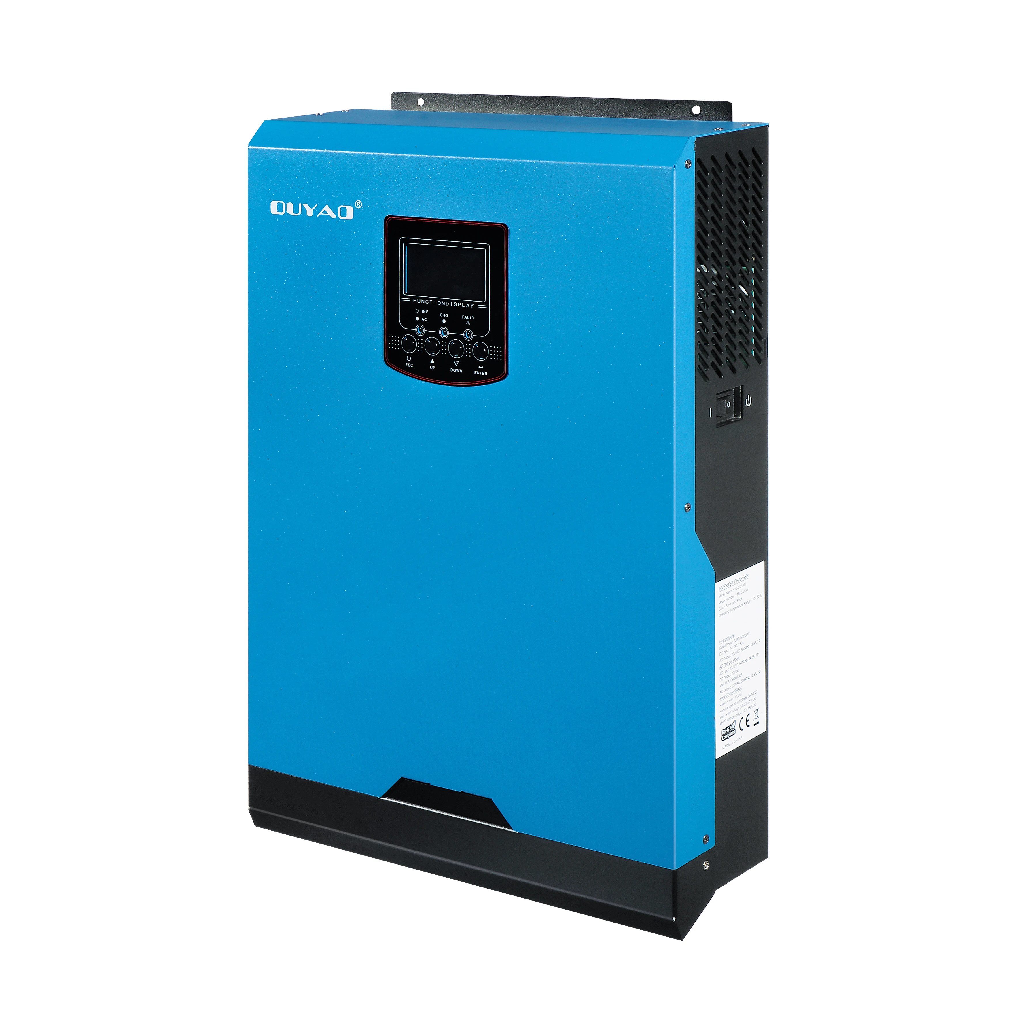 high efficiency voltronicpower hybrid solar inverter 5500w solar power inverter