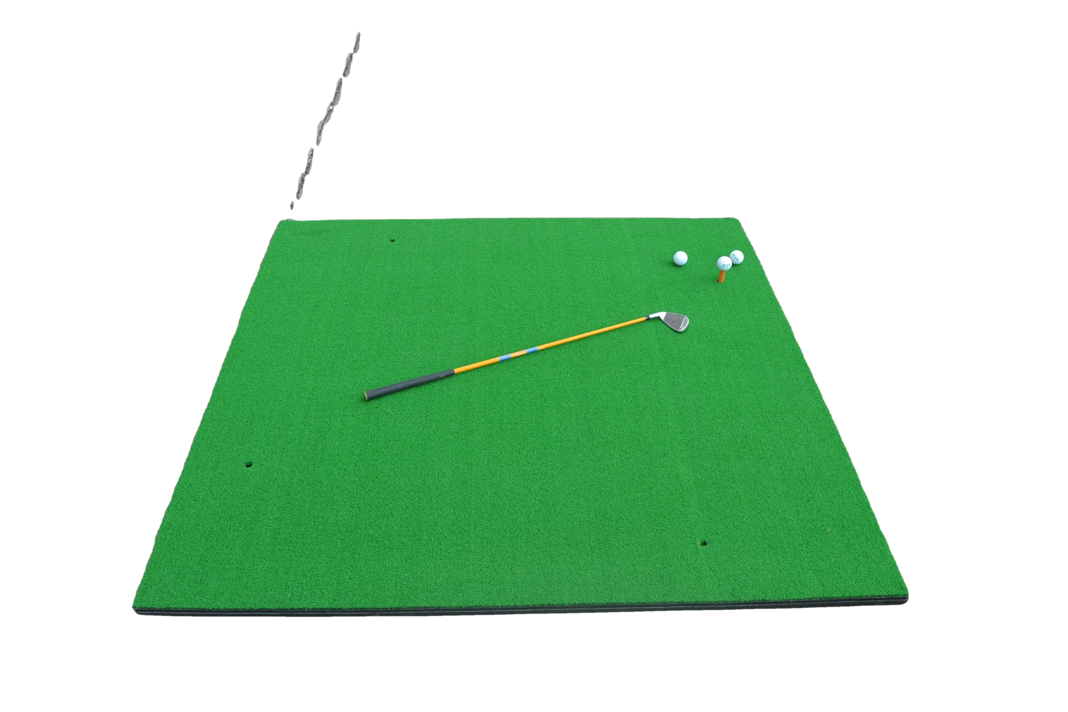 Factory Sale  Double Practice Golf Putting Green Range Mat  Floding Training Mat Golf Gifts Golf Swing Mat