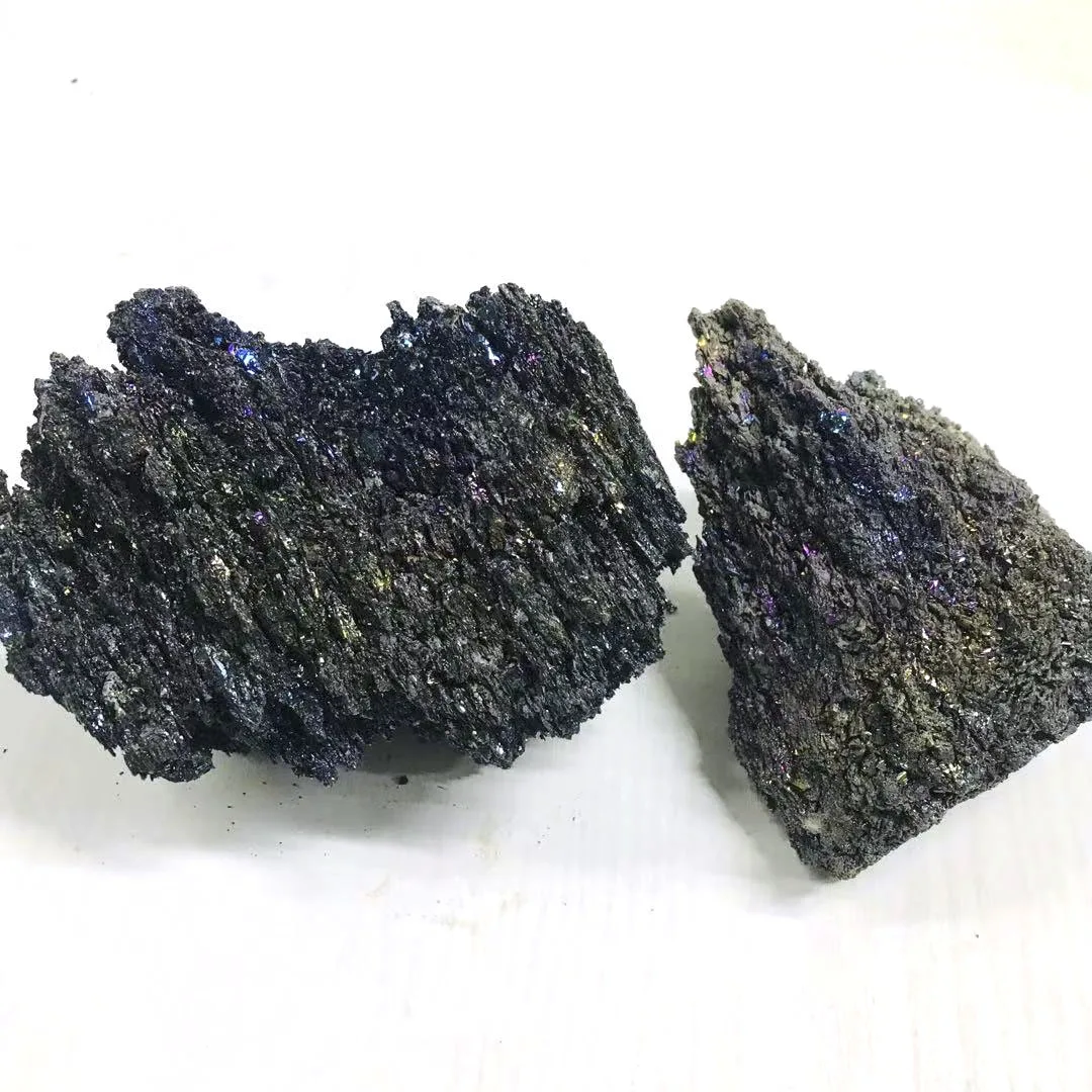 Natural Color Row Minerals Carborundum Crystal Rough Stone Huatang Crystal Souvenir 1 Color Folk Art Polished Model Wholesale