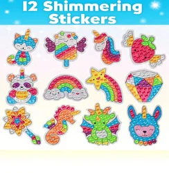 3d diy Детская алмазная живопись, полная картина, детский ручной рисунок, алмазная вышивка, наклейки