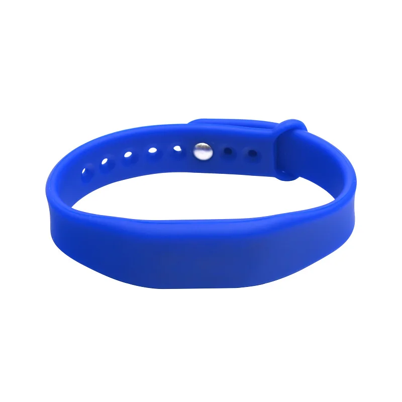 125KHZ RFID Wristbands EM4100 Silicone Bracelet Black Adjustable bracelet