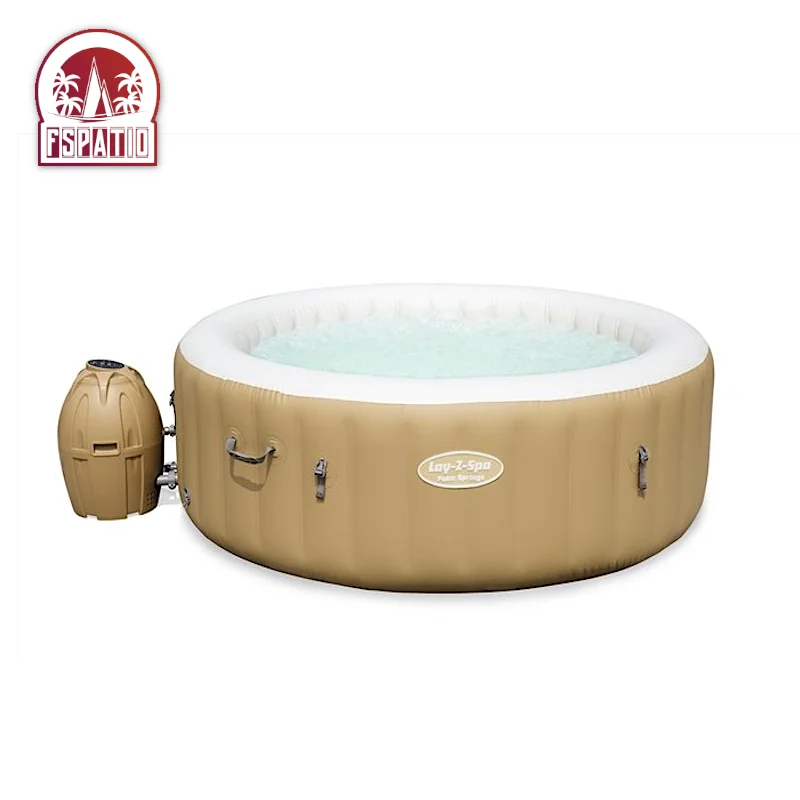 Amazon SPA Lay-z-Spa Palm Springs Premium Inflatable Hot Tub Spa for 6 -Person