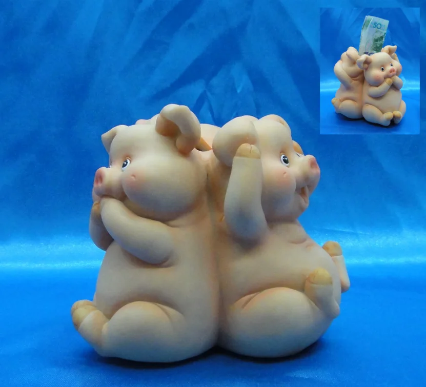 Custom Resin Decoration Coins Saving adventure fund Wedding kid children Money Box