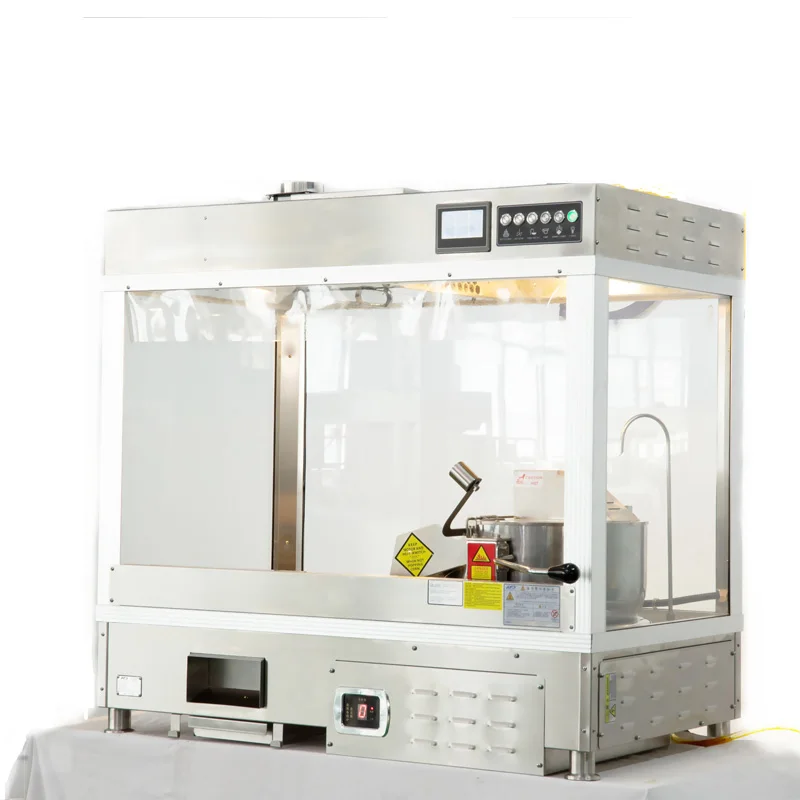 
Tabletop single kettle electromagnetic popcorn machine 36oz Popcorn Popper for Commercial Venue 