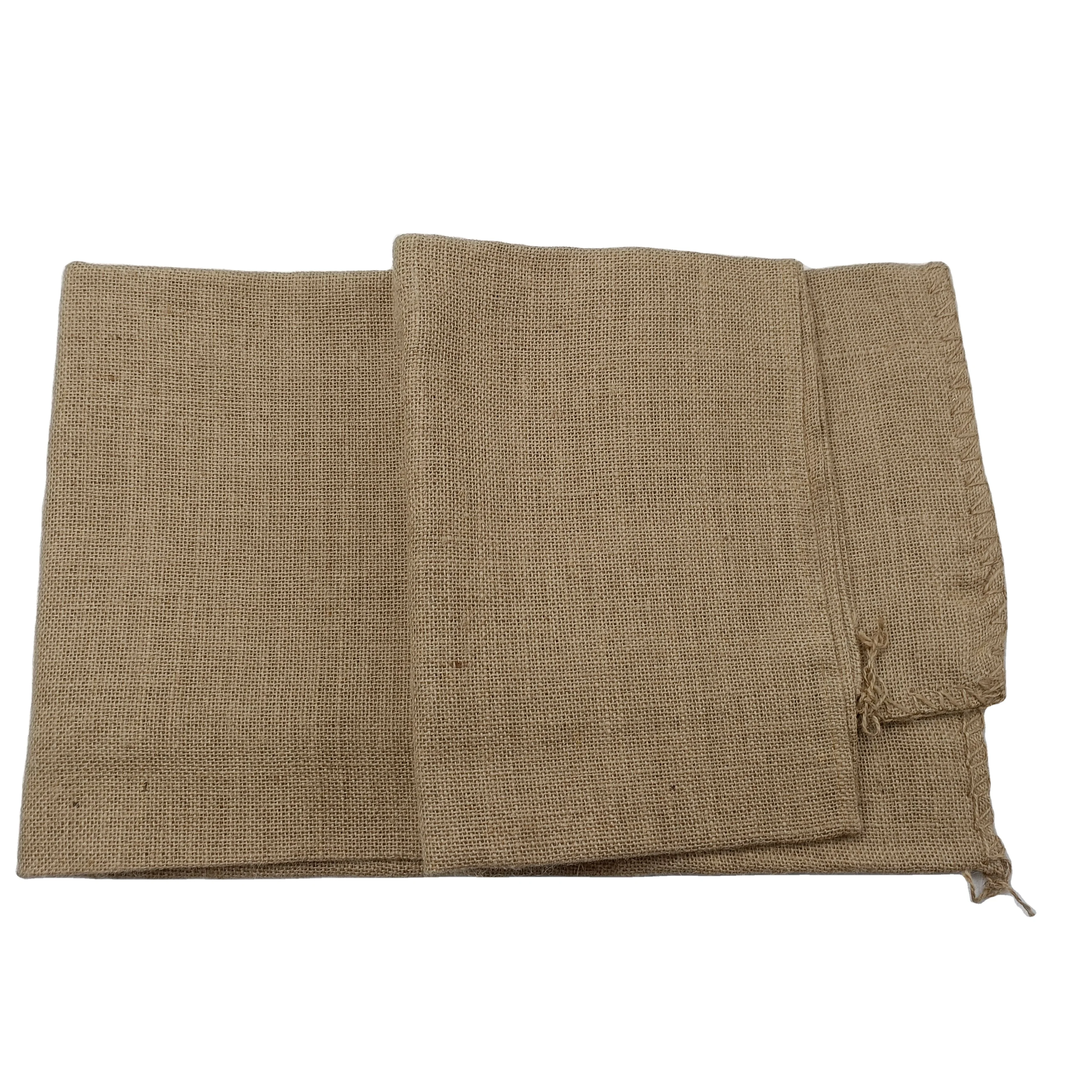 Wholesale Large Burlap Sacks 100KG Reusable Bangladesh Sacking Jute Bags 50KG For Agriculture