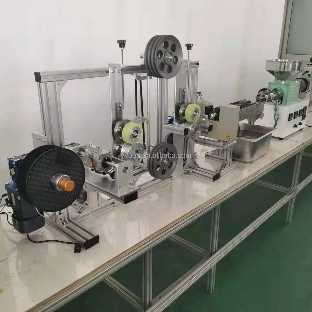 SJ35 lab mini 3D filament production line desktop for laboratory extruding machine extrusor  Small  extruder