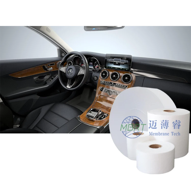 Material filtrante de aire acondicionado de cabina