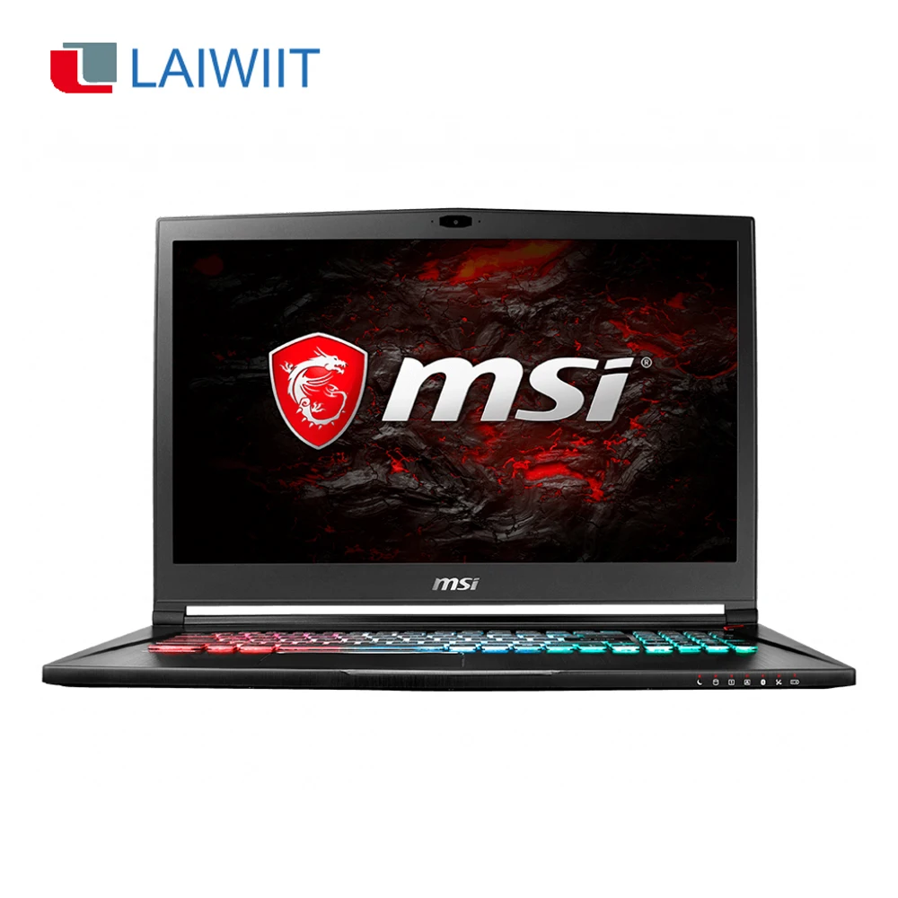 LAIWIIT 17.3 inch 16Gb used  gaming computer 6Gb Graphics i7 7th Gen. Msi laptop gaming notebook PC