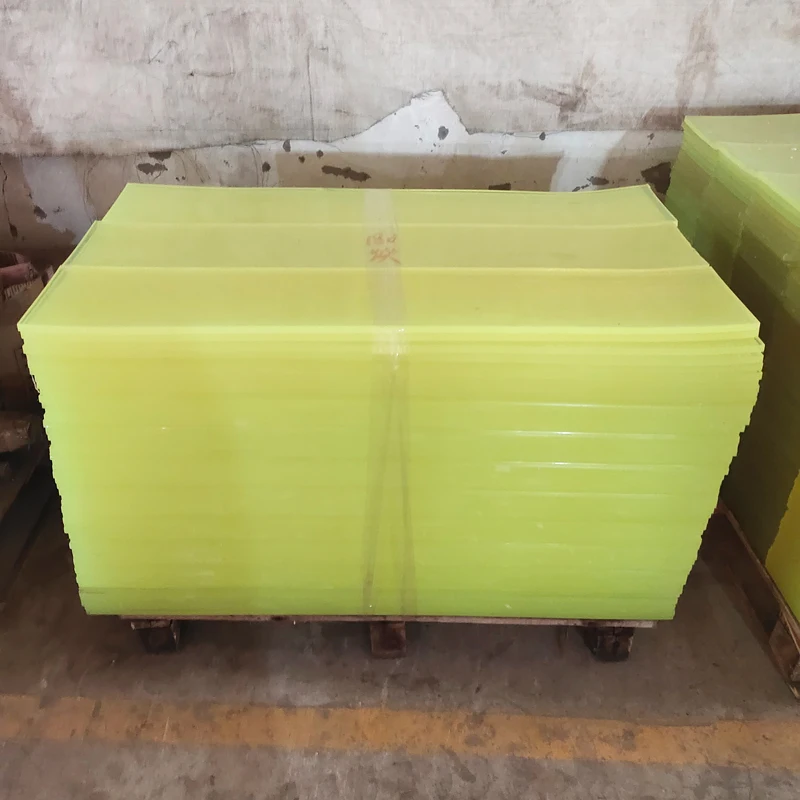 Factory customized wear-resist elastic Polyurethane PU rubber sheets