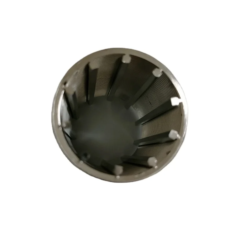 304 316 316L Johnson wedge wire screen stainless steel wedge wire filter/wire wrapped filter/johnson Wedge Wire Screen Mesh