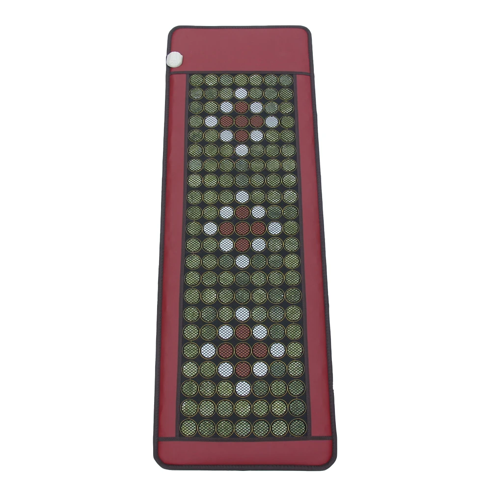 Турмалиновый германиевый Нефритовый камень фотонный матрас для сна хорошо нагревающийся Массажный коврик для кровати