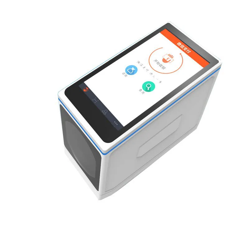 Android QR barcode scanner with 5.5 inch touch screen nfc reader payment usb barcode scanner GC070