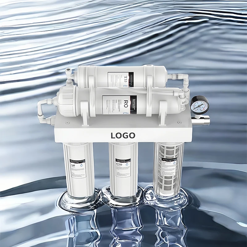 Level 6 reverse osmosis water purifier Drinking water filter commercial reverse osmosis filtration system High flow rate 600GPD