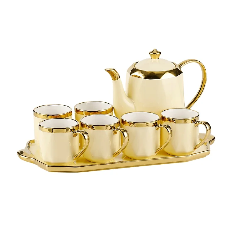 Kettle Water Jug Porcel Gold Plating Afternoon Tea Ceramic 00:03 00:45 View Larger Image Add to Compare Share Wholesale Luxury
