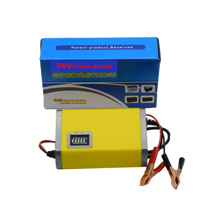 Upgraded type vehicle universal battery charger for 12vV6A Fast Charge Electric Car Charger