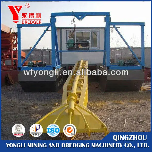 Hot sales 16 inch sand cutter suction sand dredger