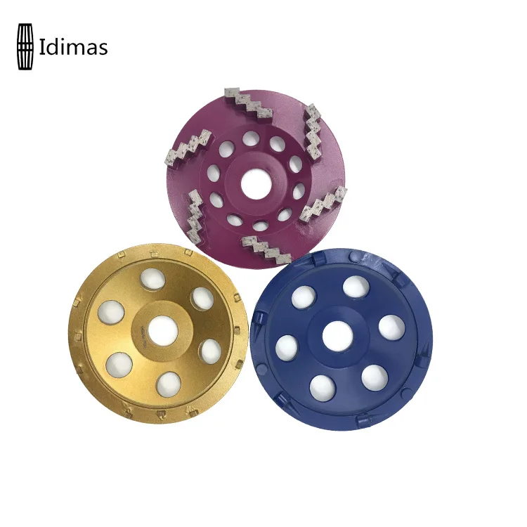 Diamond PCD grinding discs cup wheel concrete epoxy removal PCD grinding cup wheel