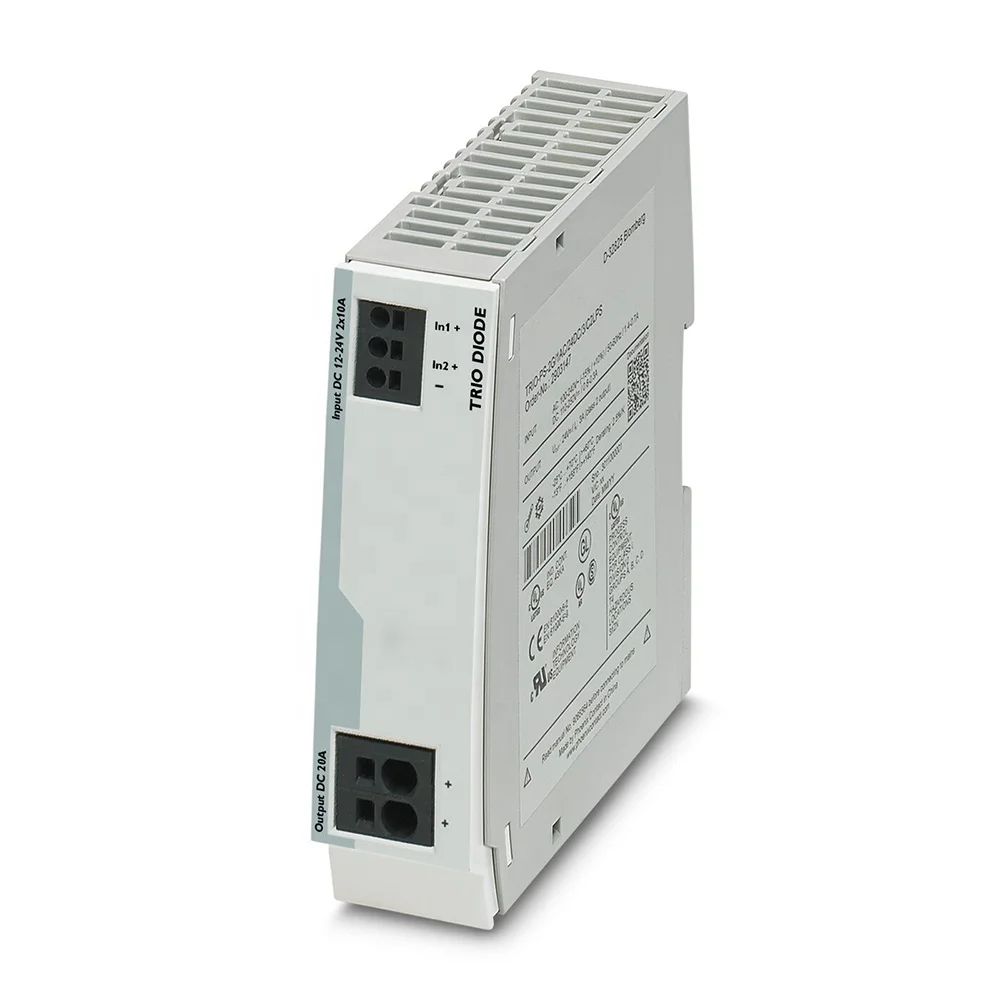 2907380 TRIO2-DIODE/12-24DC/2X10/1X20-2907380 TRIO диод диоды для подавления переходных скачков напряжения Модуль резервирования бессбойную работу Быстрая доставка