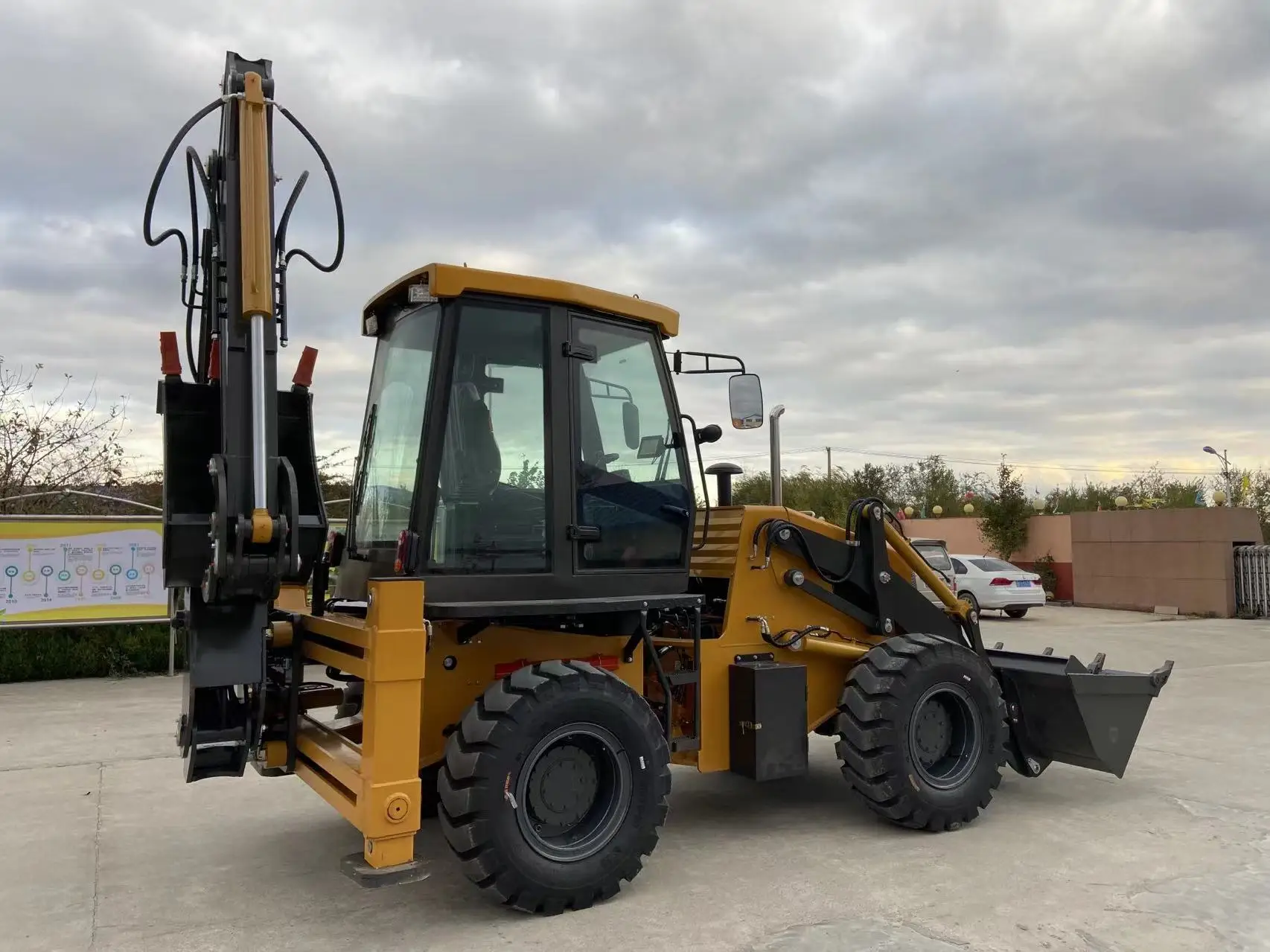 Liondi Building construction shovel truck Loader Backhoe Loader Price