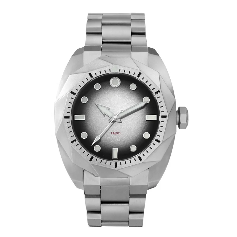 Sw200 mechanical movement Master 300m water resistant men Titanium watch dive watches for kickstarter