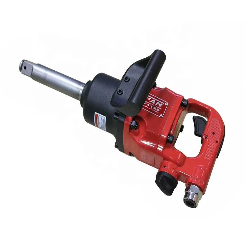 Torque Force 2500N.M Heavy Duty Air Impact Wrench D-Shaped Alloy Handle 1Inch Pneumatic Wrenches