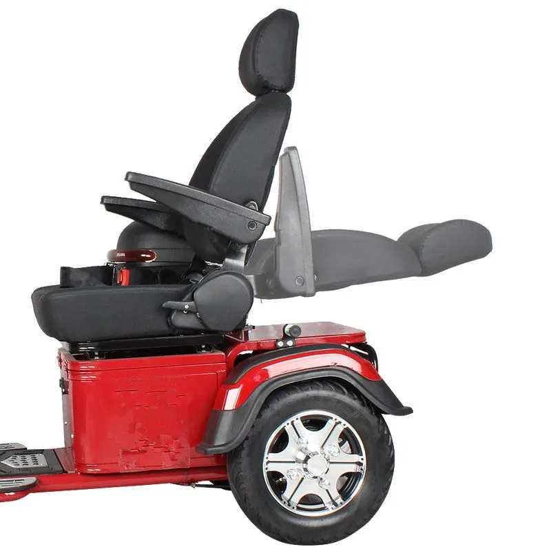 Elderly courtesy car Four wheel electric disabled household battery car for two elderly folding moped