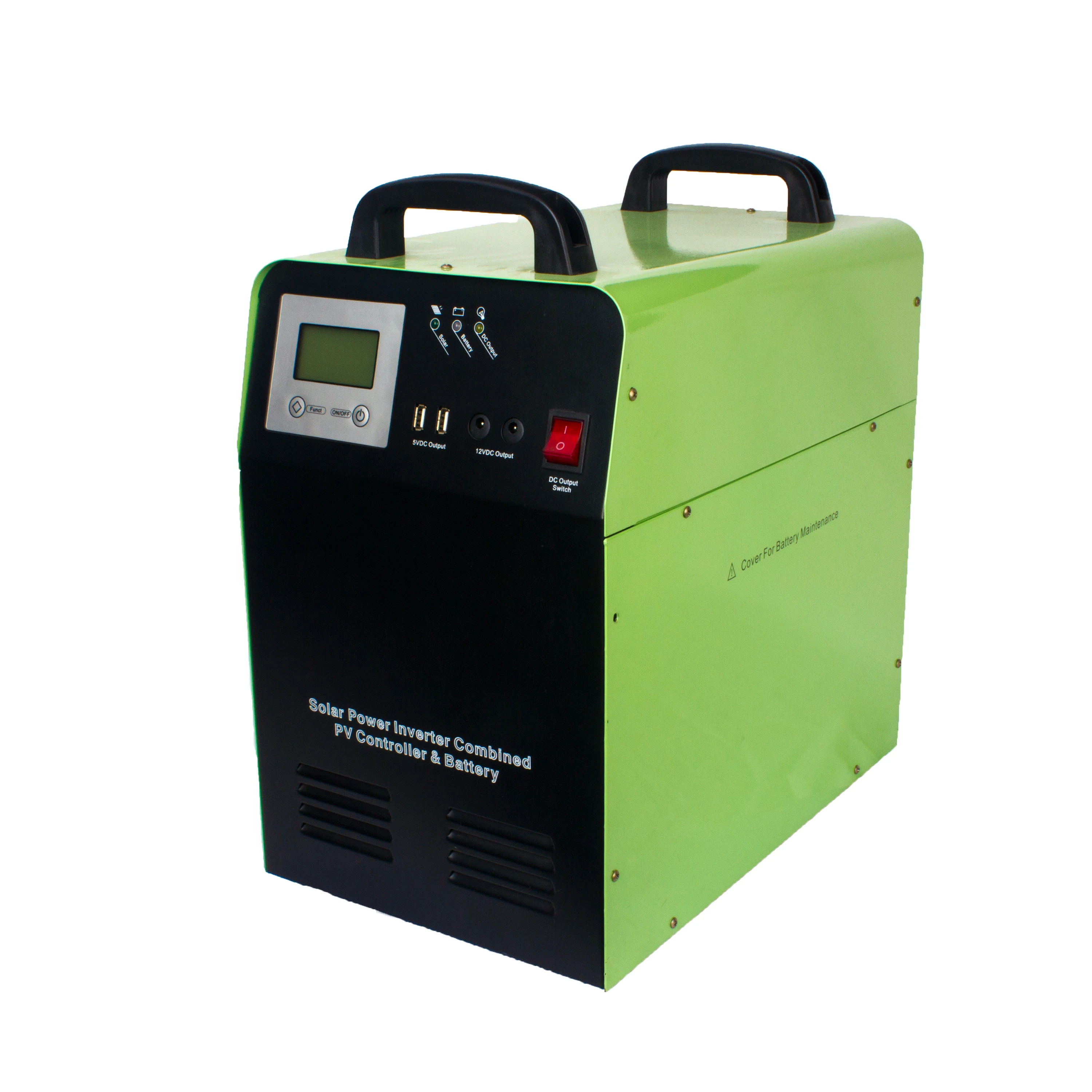 Multifunction 500W pure sine wave 220V 12V 24V output solar energy power inverter