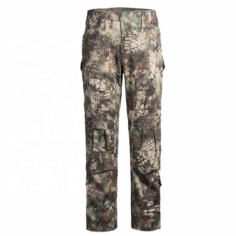 Fashion Camouflage Combat Tactical Long Straight Pants Outdoor Frog Clothing Hunting Pant For Men Camo Training Work Trousers