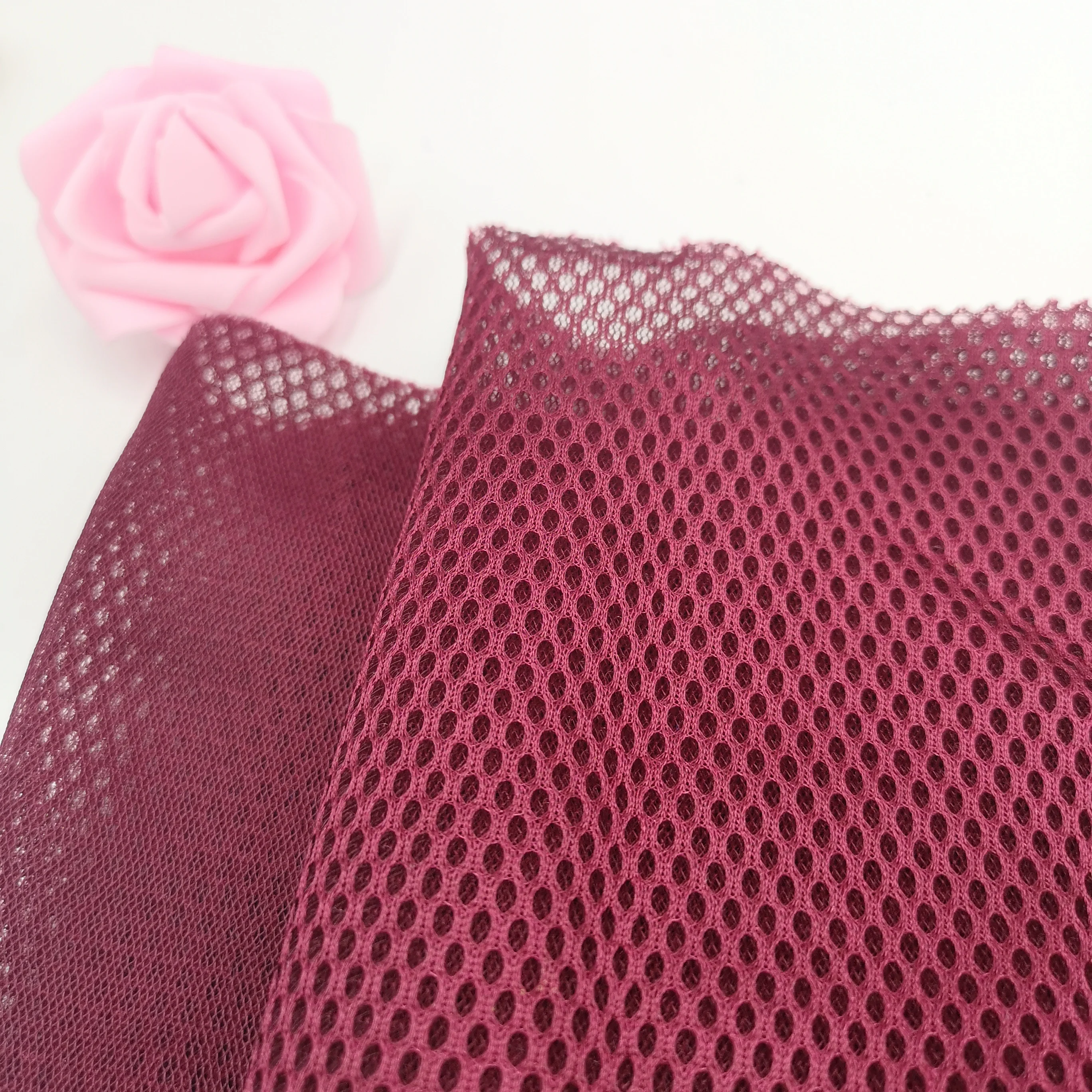 2022 new style sandwich spacer mesh mattress fabric 100% 3d polyester knitting