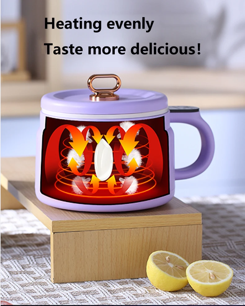 1.6L smart multi function rice cooker 5 cups Uncooked travel rice cooker and suitable for 1-4 people multi rice cooker