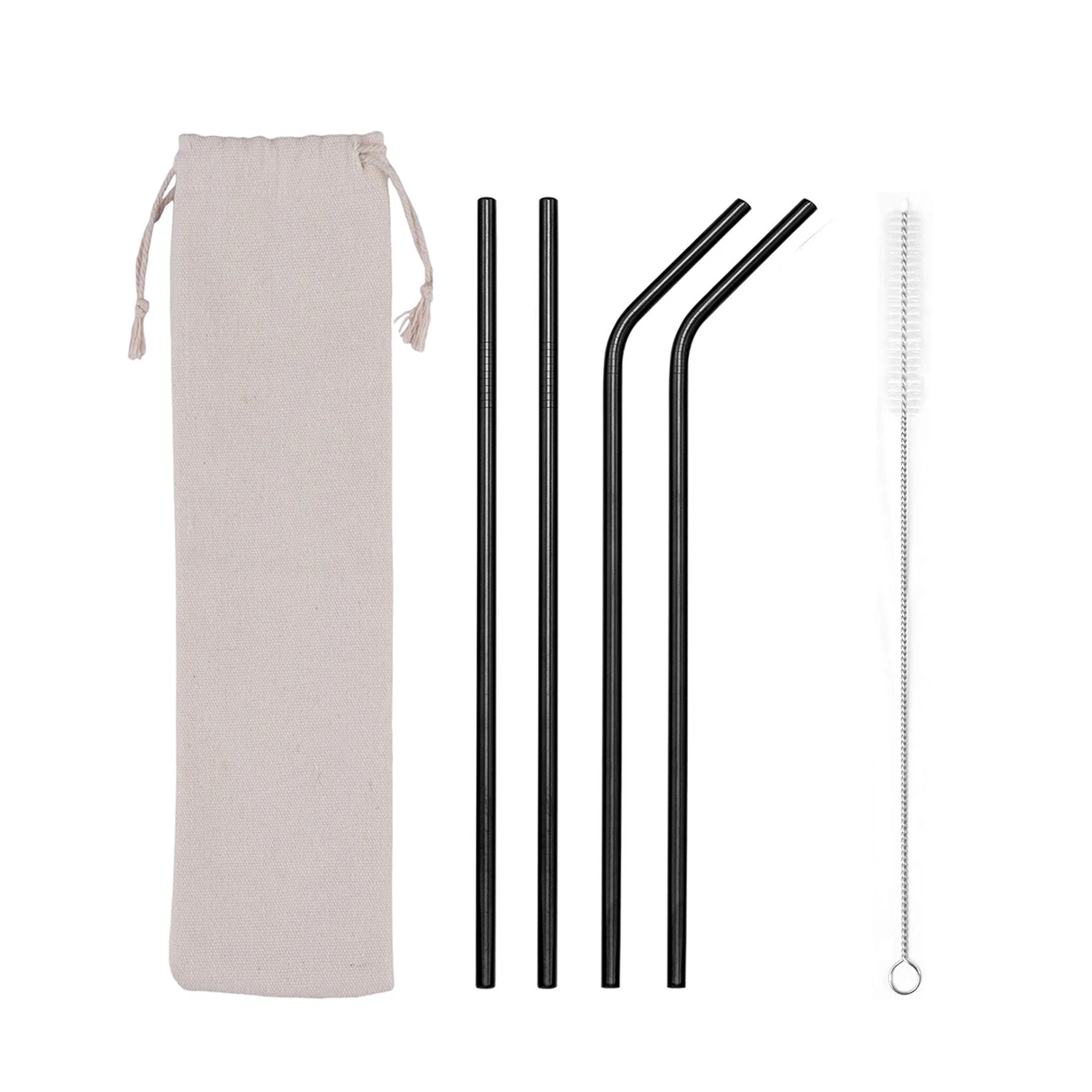 Food Grade Metal 6mm 8mm 12mm Gold Hot Drink Colorful SUS 304 Stainless Steel Straw