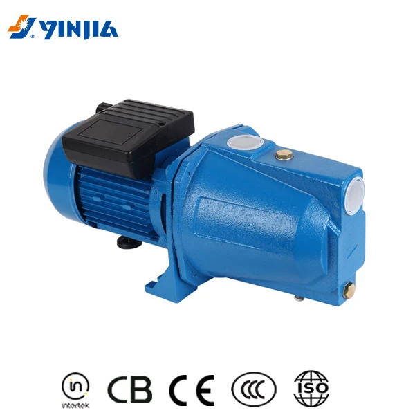 1HP JET100B Cast Iron AC Motor Self-Priming Jet Booster Water Pump For Garden Irrigation