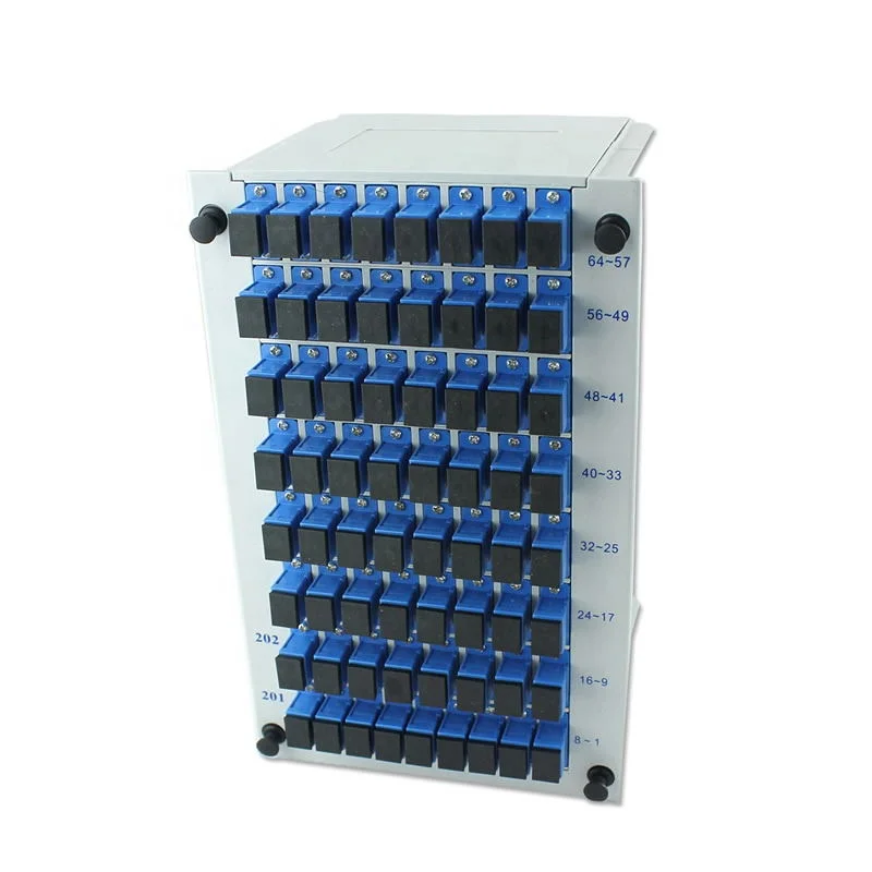 1*64 1*32  Plc fibre Splitter Module Box without connector optical Fiber PLC Optic Splitter