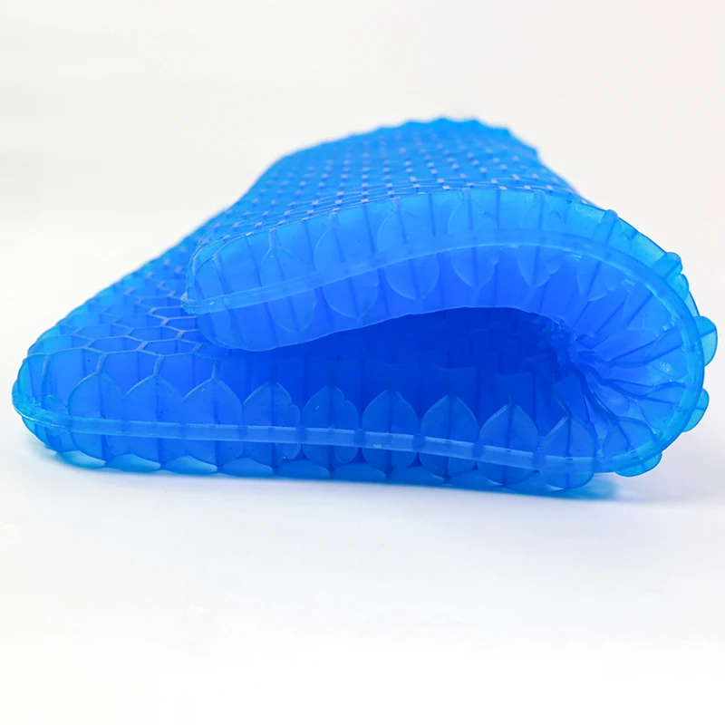 Hot Sale China Manufacture Orthopedic Comfort Office Car Seat Cushions TPR Gel Cooling Gel Seat Cushions