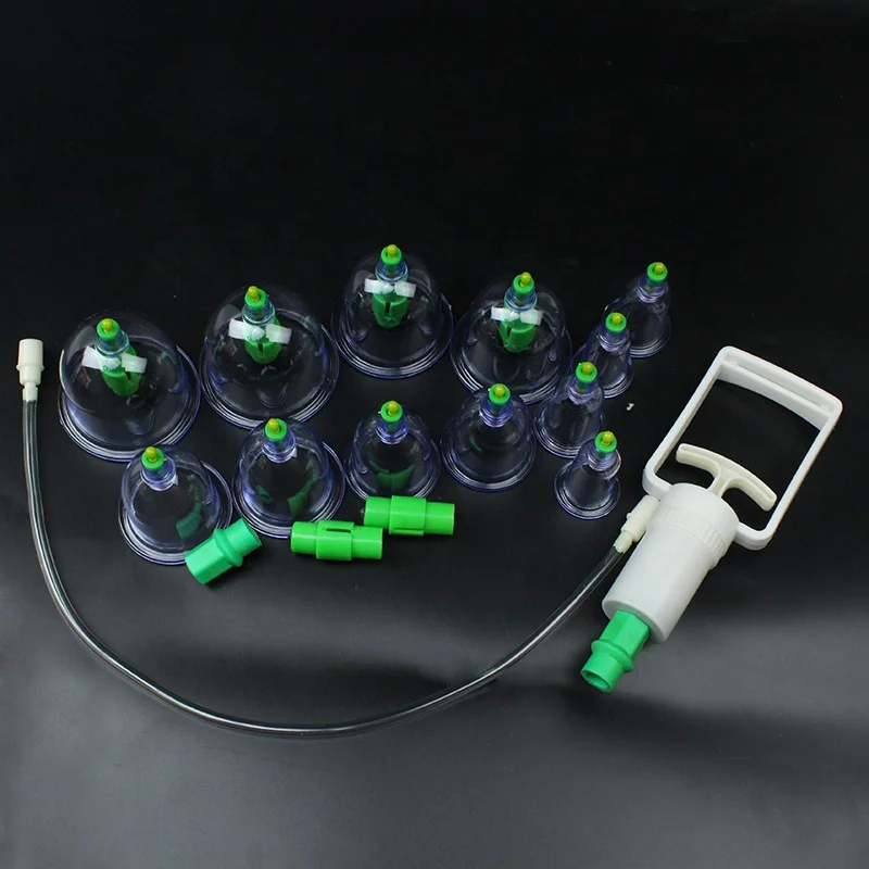 Modern Chinese Hijama Cupping Set Relaxation Arthritis Pain Relief Cupping Apparatus Body Therapy Kit Cupping Cups Wholesale